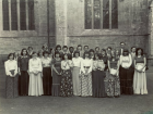 The Cecilian Singers at Dunkeld Cathedral in June 1977.Thanks to Fiona...
