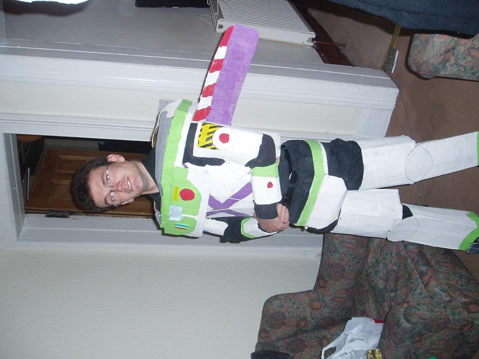 Halloween. Ewan Maclean as Buzz Lightyear